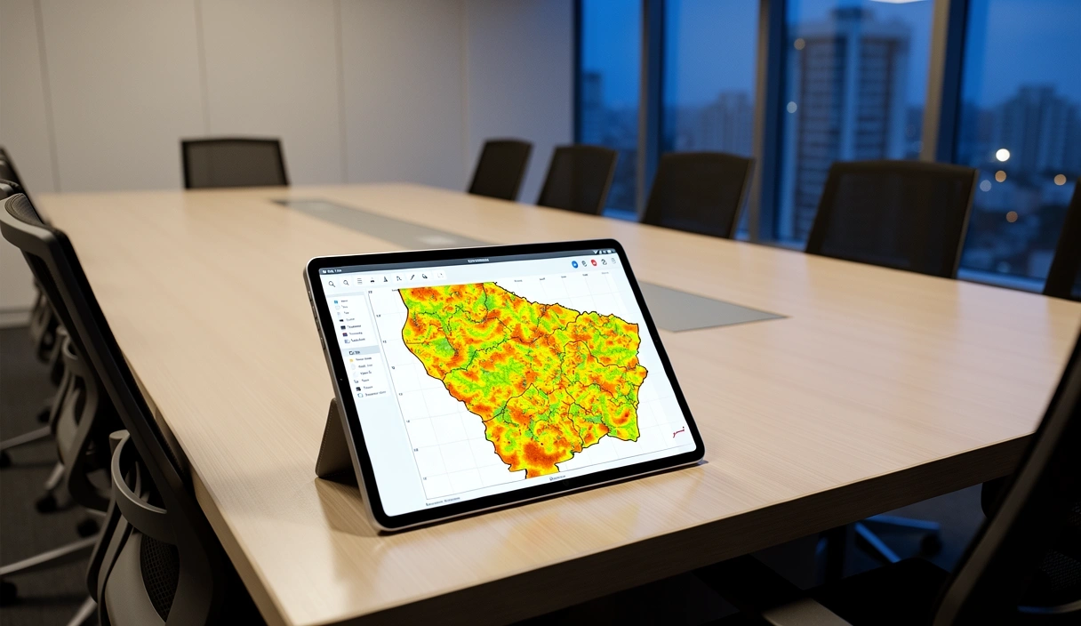 Panel de visualización de datos estratégicos